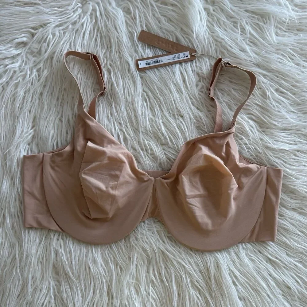 Skims Smoothing Intimates Unlined Full Coverage Bra Clay Size 38DD - Picture 1 of 6